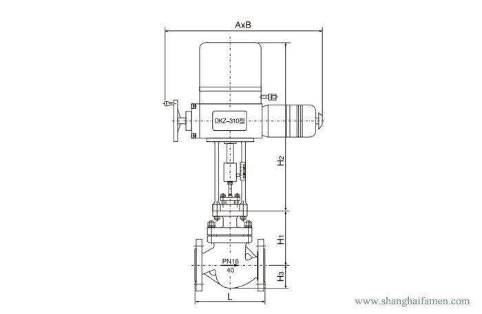 精小型電動單座調節閥332