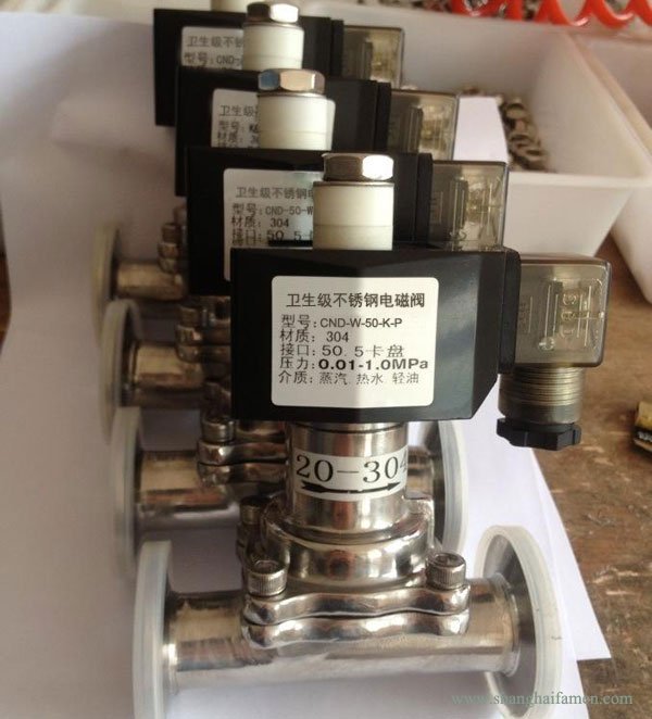 衛生級不銹鋼電磁閥