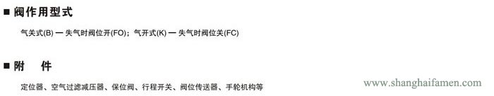 精小型氣動薄膜單座調節閥作用形式